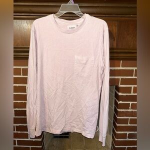 Goodfellow & Co Men's Pink Long Sleeve Shirt